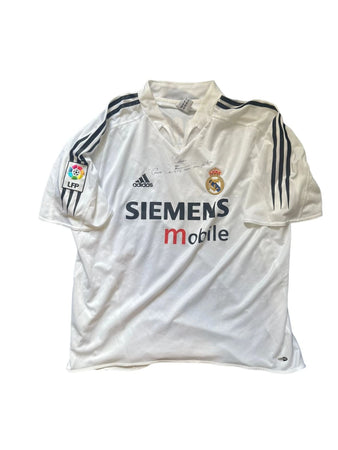 2004/2005 - Réal de Madrid - Zidane #5 [signé] (XL)