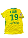 2015/2016 - FC Nantes - Touré #19 (L) [porté]