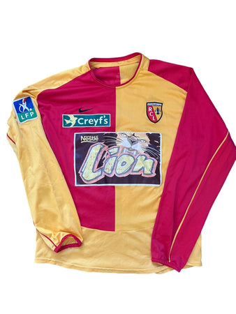 2003/2004 - RC Lens - Utaka #21 (L) [porté]