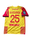 2023/2024 - RC Lens - Khusanov #25 (L) [porté]