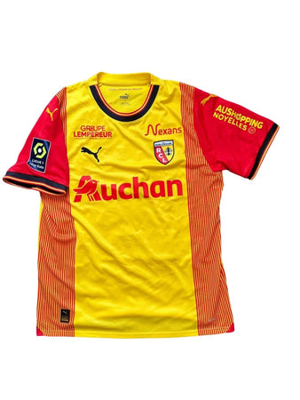 2023/2024 - RC Lens - Khusanov #25 (L) [porté]