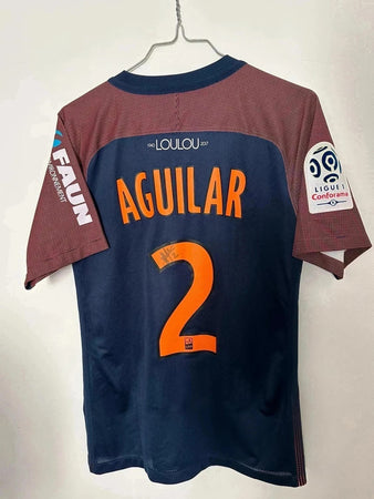 2017/2018 - Montpellier Hérault Sport Club - Aguilar #2 (S) [porté]